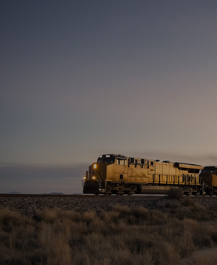 Train in the Evening